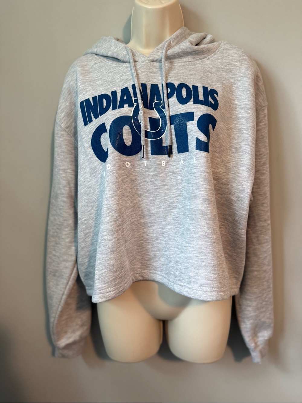 Indianapolis Colts Gray Hoodie